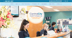 Desktop Screenshot of centralcitychiro.com.au